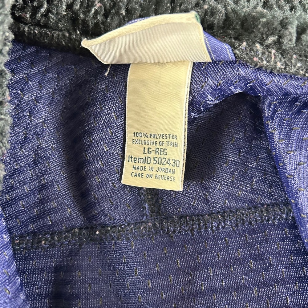 LL Bean Womens Black Sherpa Fleece Vest Full Zip 502430 Large Regular - Picture 6 of 8